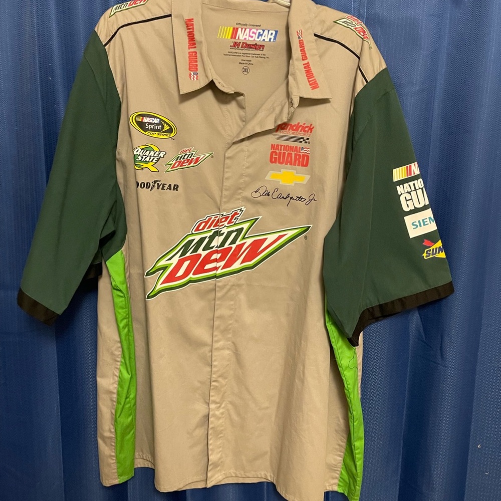 Dale Earnhardt Jr racing shirt